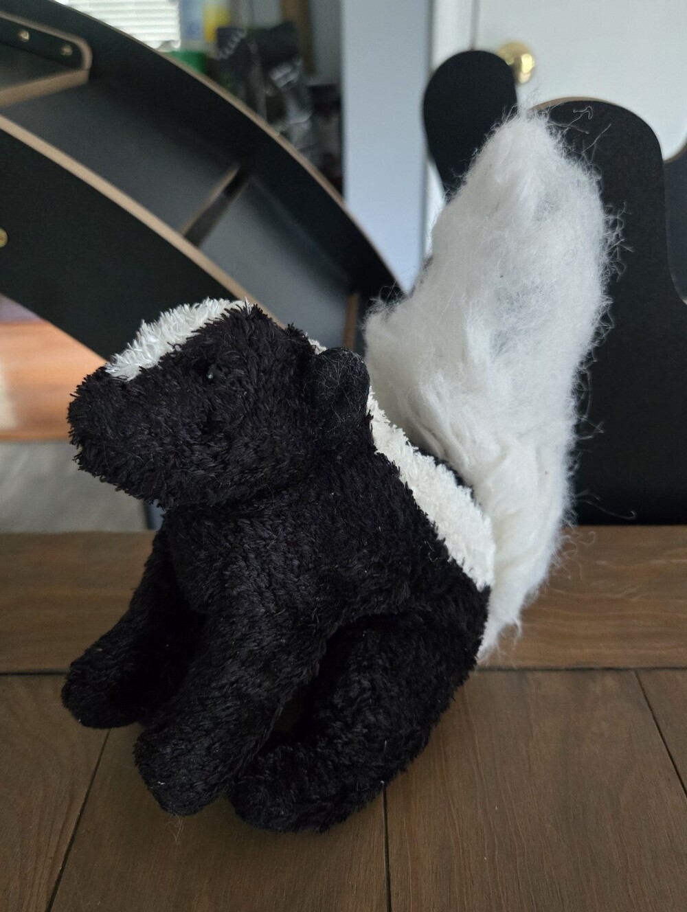 Douglas Plush Skunk Stuffed Animal - Black & White